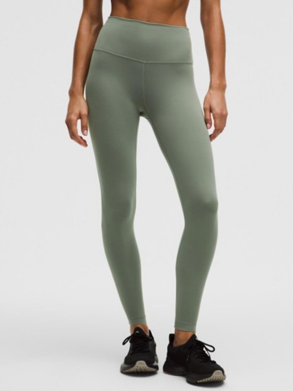 Lululemon Wunder Train high rise tight leggings willow leaf women's size 4